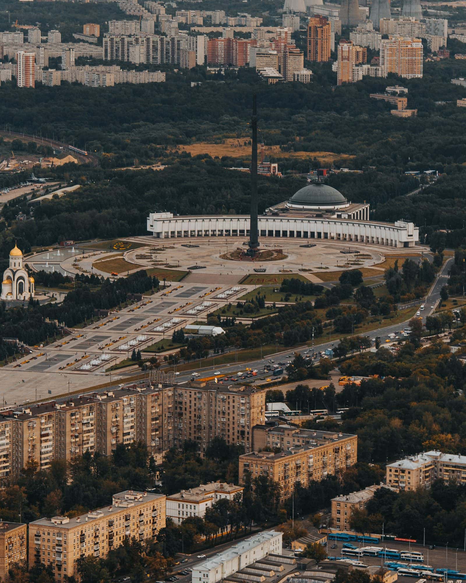 Монумент Победы на Поклонной горе